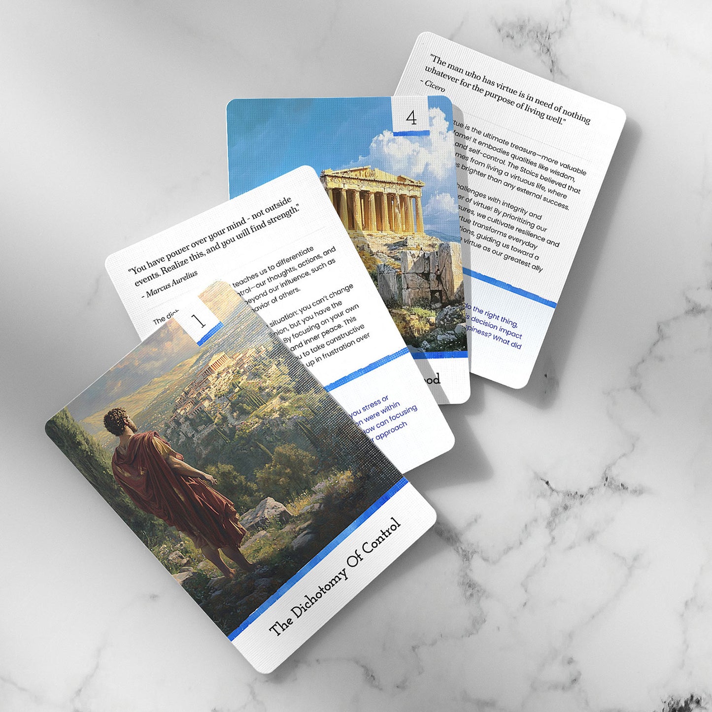 Contemplation Cards - Stoicism